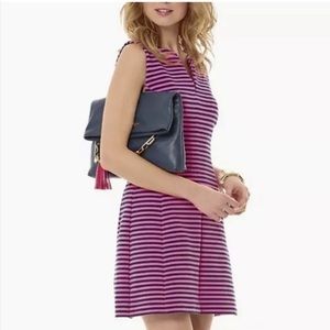 Lilly Pulitzer Brielle Striped Fit and Flare Sleeveless Dress, Ladies XS